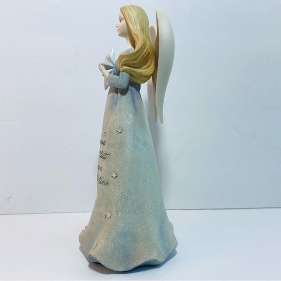 Lenox "Angel of the Stars" Sentiments Angels Figurine With COA - Picture 3 of 17
